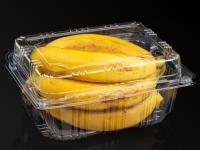 Containers à emporter transparents en PET pour le stockage de fruits et d'alcool