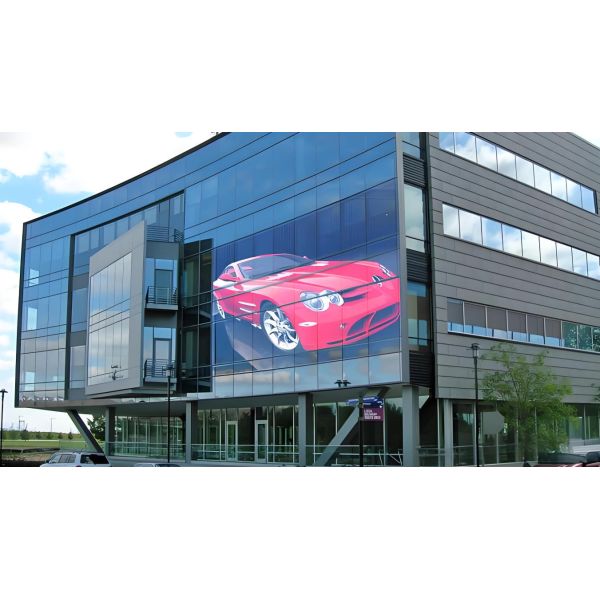 High Transparency 80% Full HD Magnetic Transparent LED Display for Mall Corridors