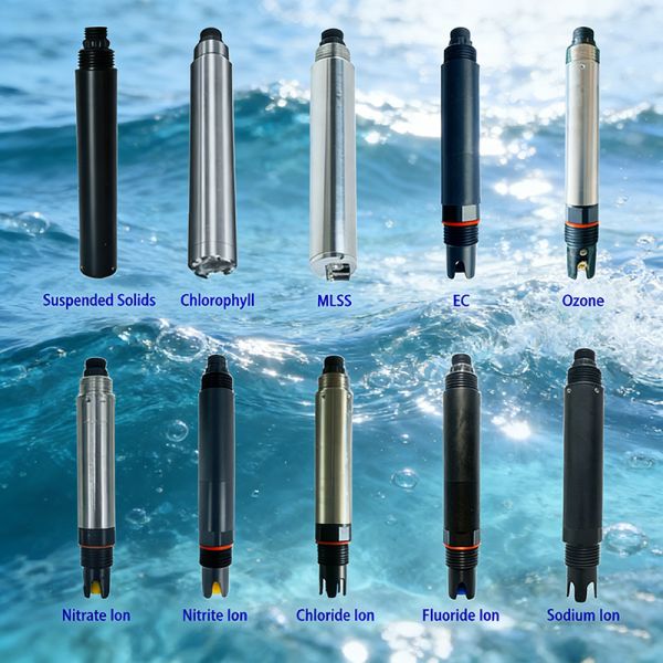 Zonewu LoRaWAN Integrated Multi-Parameter Water Quality Sensor (Global Frequencies, OTAA Class C)