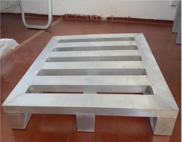 Logistique en aluminium standard industrielle de palettes de bloc recyclable