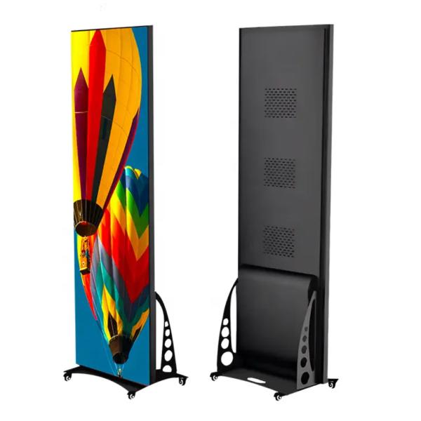 IP40 Mobile Controllable Led Poster Screen Display Board P10