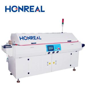 6 Zone SMT Reflow Soldering Machine with Touch Screen PLC Control