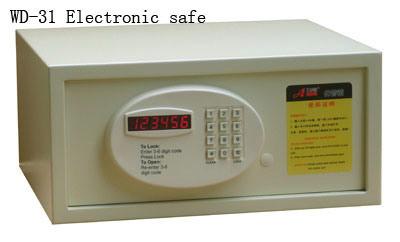 Steel Plate Customized Wd31DCT Electric Safe Box for Magnetic Card Safe in Hotel Rooms
