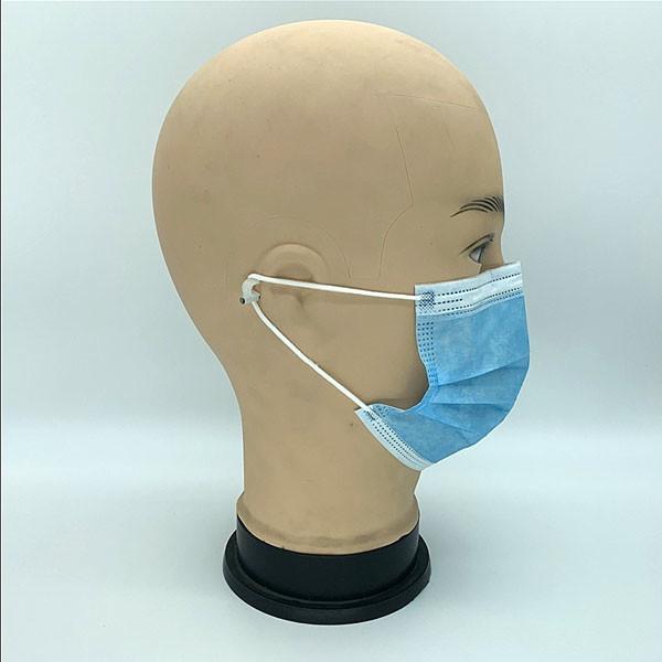 Industrial Disposable Face Mask Personal Protection Dust Proof Anti Spittle Eye Masks For Earloop