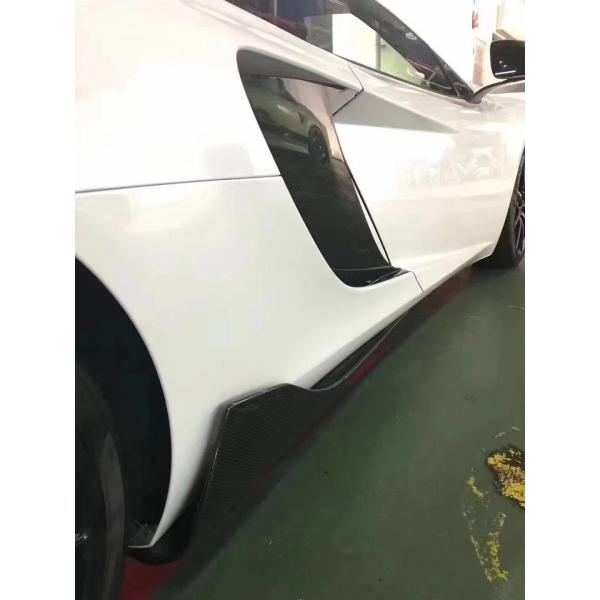 Kit de carrosserie en fibre de carbone de haute qualité pour McLaren MP4-12C Mp4-12c Fibre de carbone avant pelle arrière diffuseur jupe latérale
