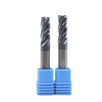 10*25*10*75*4T 4 flûtes Fin de moulin de revêtement AlTiN pour acier allié, acier trempé, fonte grise, fonte ductile