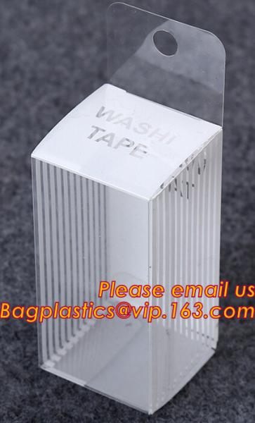 Folding PVC Clear Plastic Box, Custom Design Clear Plastic Box , PVC Packaging Box , Plastic Packaging Box