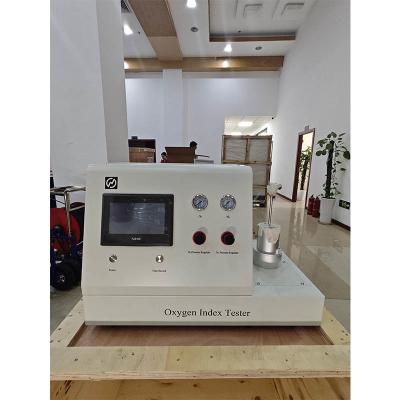 ASTM D 2863 ISO 4589-2 Oxygen Index Tester for Solid Materials Laminated Foam Sheets and Films