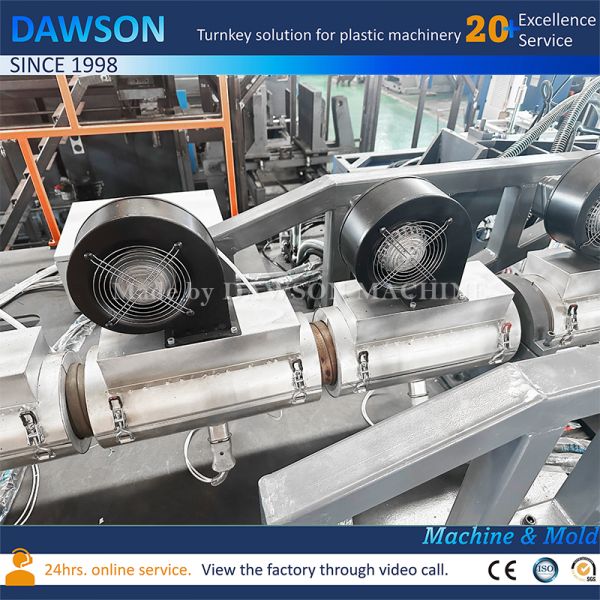 Versatile Wide Mouth HDPE Canister Blow Molder Extrusion Blow Molding Machines for Household Chemicals