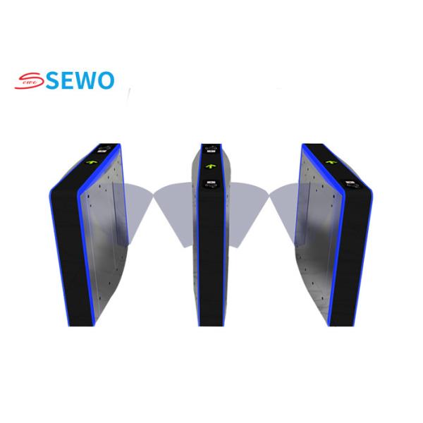 Делюксная интеллектуальная скоростная дверь 45 человек/мин с биометрическим скан