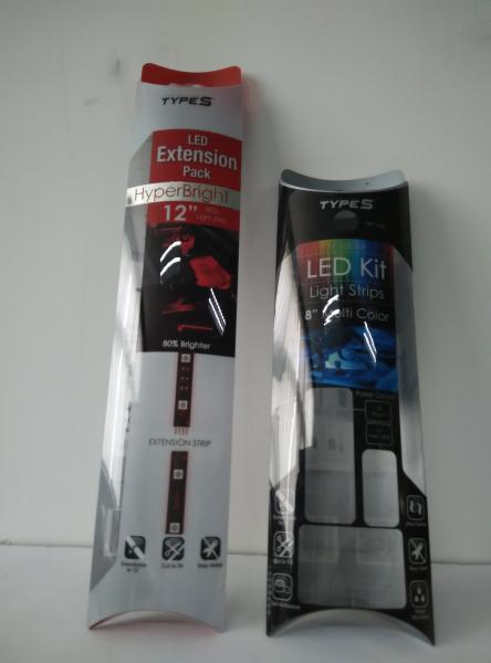Plastic folding box for wiper box, printing  PVC/PET blister products