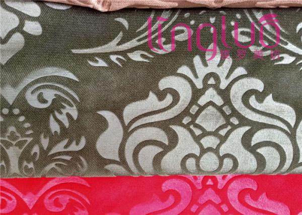 Friction Resistance Soft Touch 290GSM Furniture Materials For Upholstery