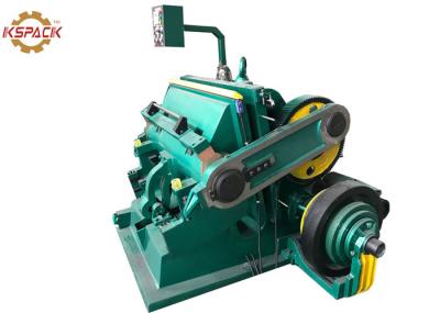 Cartonagem pequena cortando verde ML 1100 380V/220V da máquina da caixa de cartão