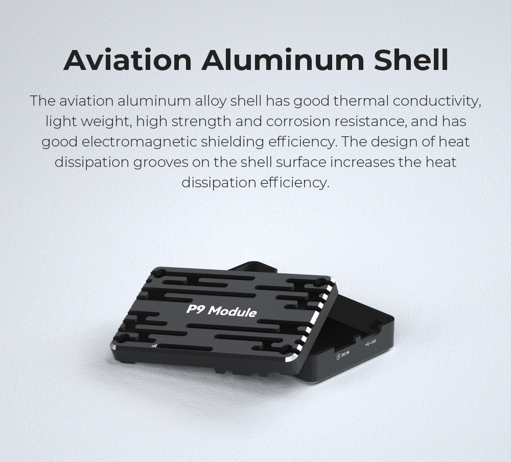 Cuav P9 Fpv Radio Telemetry 276kbps 40km Long-Range Drone Data Transmission Module Uav Digital Link
