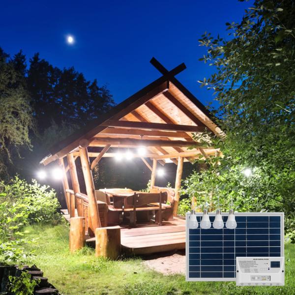 360° Beam Angle Solar Energy Light for Camping Portable Outdoor Power Generation System