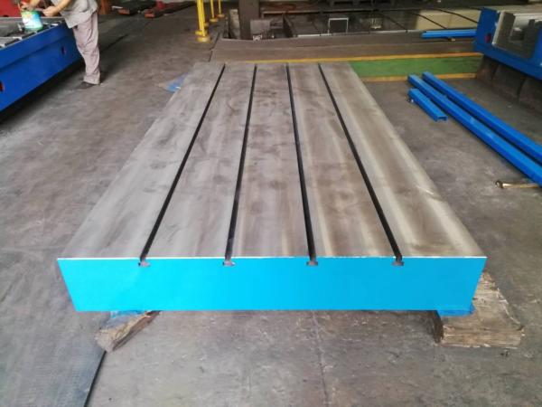 T - Slot Flat Inspection 400x400 Cast Iron Bed Plates Grade 1