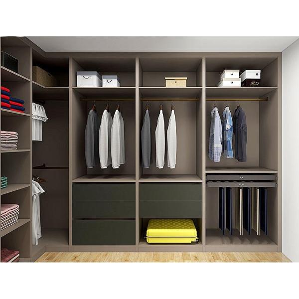 Ориентированный на заказчика деревянный организатор шкафа одежд высоты мебели 2400mm панели