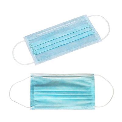 3 Ply Non Woven Disposable Face Mask For Smog & Antiviral Protection