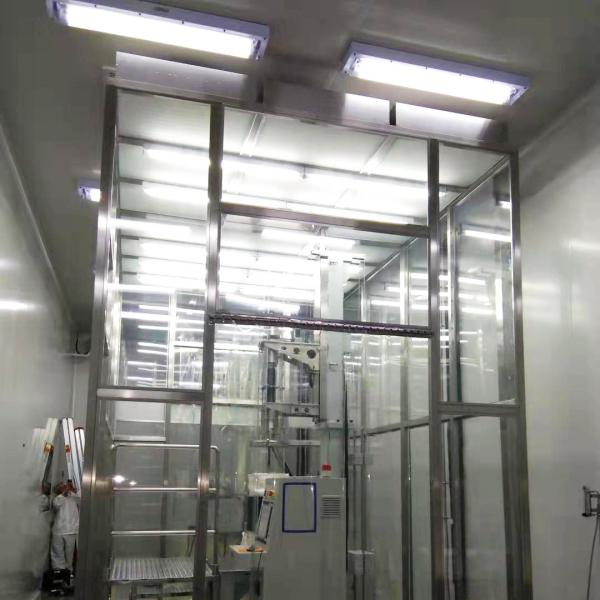 ISO pré-fabricado estático Thermo 5 do quarto desinfetado modular para a oficina farmacêutica