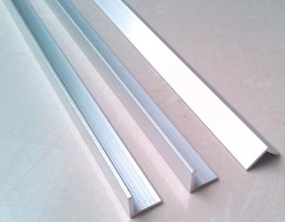 Industry Building Aluminum Extrusion Profiles Flat Bar Grating 6063 Aluminum Angle Bar