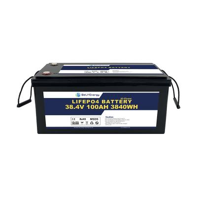Large Capacity Waterproof 36V100Ah High Power LiFePo4 Battery For Electric Vehicles
