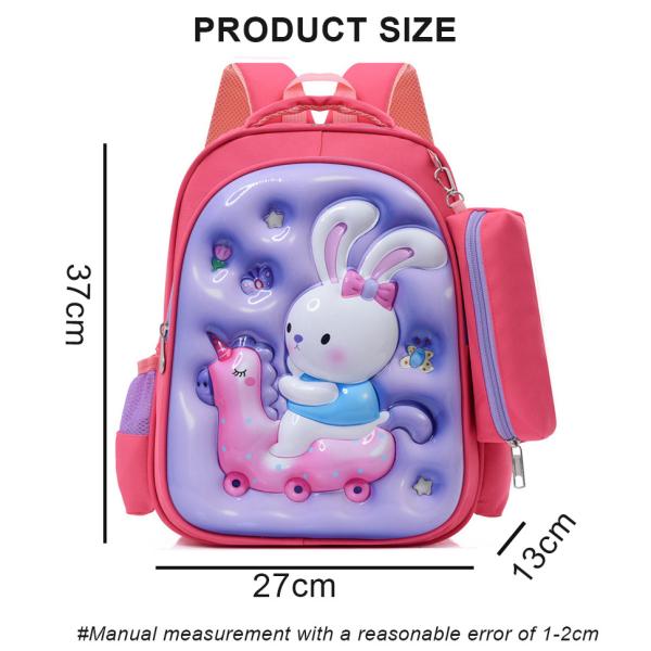 Customizable 3D Cartoon Printing Kindergarten Bagpack Student Rucksack Waterproof Children School Backbag For Kids School Backpack Design Backpack