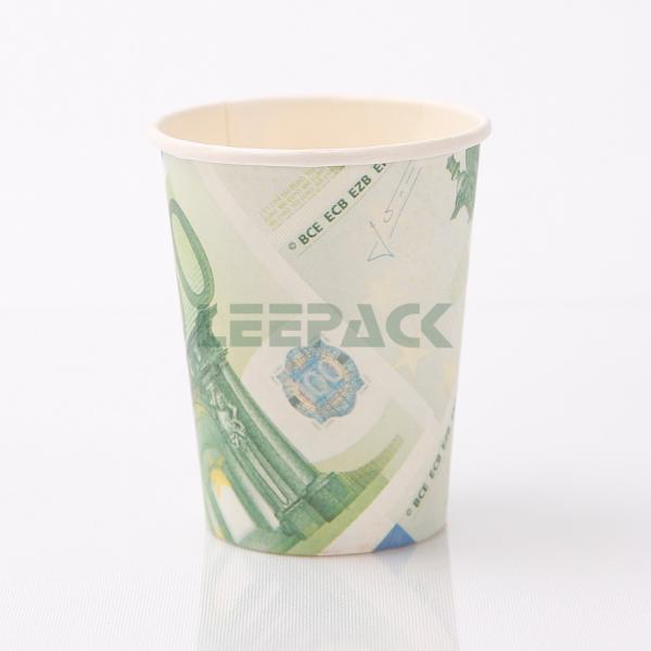 8oz disposable single wall paper coffee cups,shopping mall supermarket paper cups,custom printed paper cups 250ml