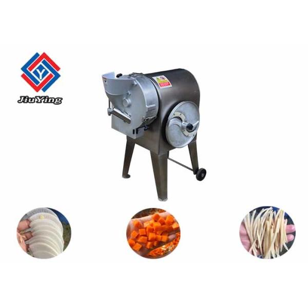 Roots Fruit Processing Equipment Cutting , Vegetable Slicer Shred Dicer Machine