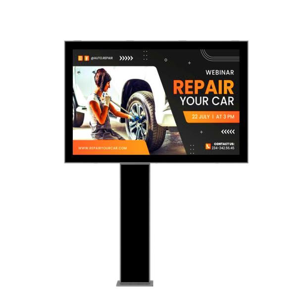 Easy installation p6 screen sign outdoor highway electronic digital advertising panel led billboard display