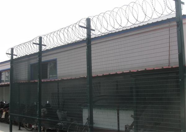 Factory price 2x2 welded wire security fence prison mesh
