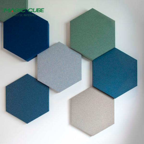 Soundproof Fabric Wrapped Acoustic Panel For Modern Design Wall Decoration