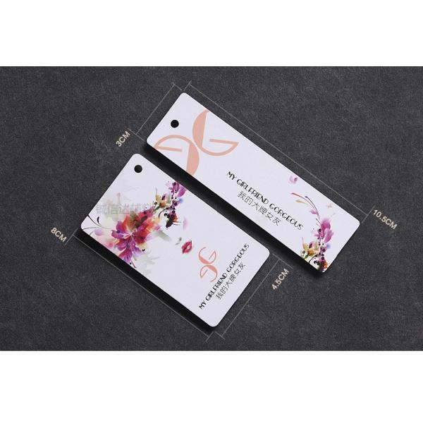 High Quality Custom Logo Printing Wig Jewelry Business Card Flyer Hang Tags Label Envelope Thank You Cards