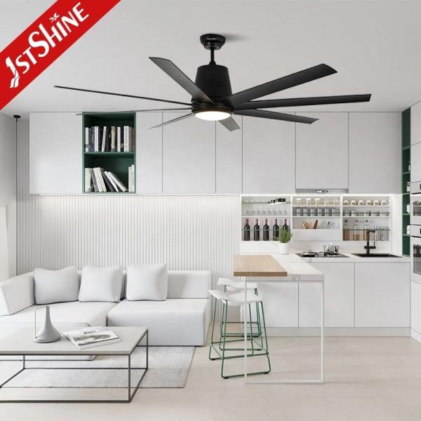 Ventilador de teto de 64 polegadas com luz LED A adição perfeita para a sua grande sala de estar