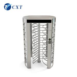 Fully Automatic High Security Turnstile with 120 Degree Rotation Stainless Steel