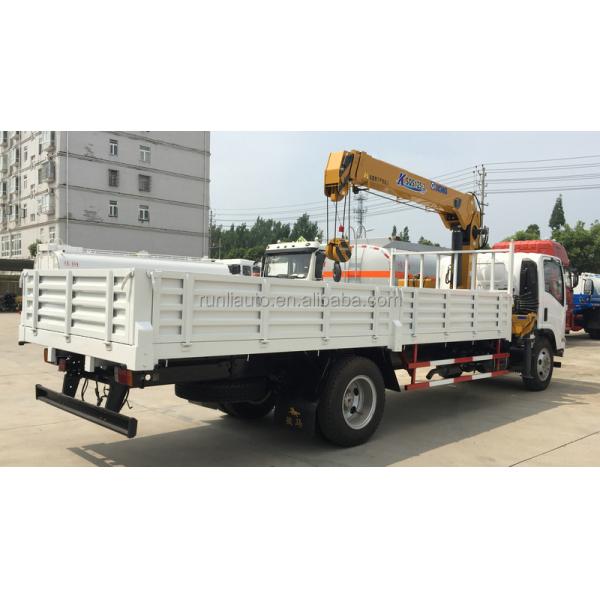 Cheaper Price 5 Tons Crane Mounted Truck ISUZU Cargo Truck for Sales