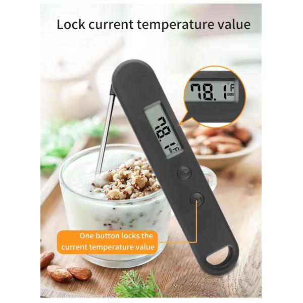 DTH-126 -50 To 300℃ Instant Read Meat Thermometer For Cooking Digital LCD Screen Food Thermometer