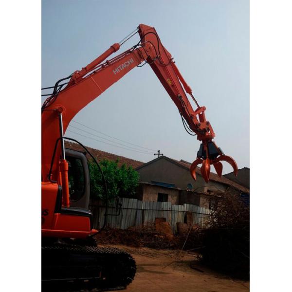 ISO аттестовал электрический самосхват апельсиновой корки, стальное ведро апельсиновой корки