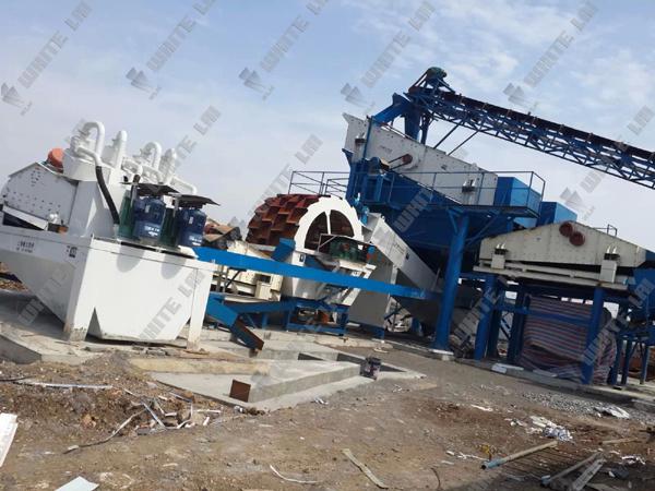 Оборудование песка компосита 80 ТПХ моя, меньше шайбы песка винта рассыпки