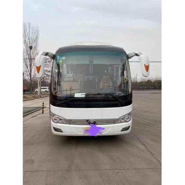 Выведенное управляя одиночное шасси воздушной подушки дверей роскошный VIP усаживает используемого пассажира автобус использовал места бренда ZK6908 38 автобуса Yutong