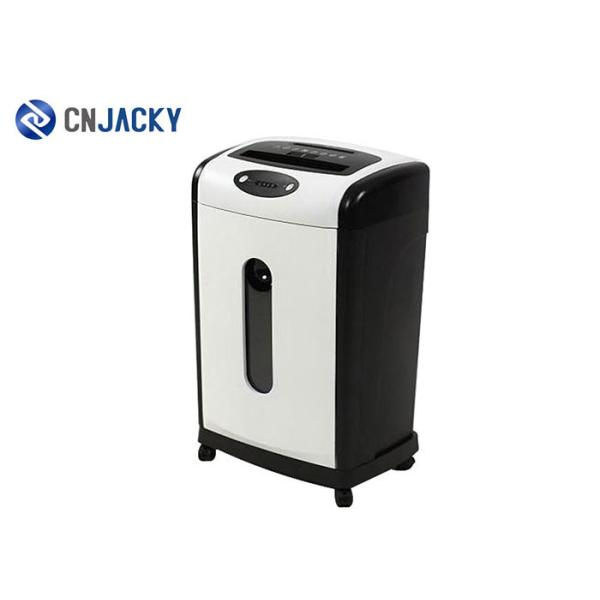 Cross Cut Credit Card Shredder Machine , 15 Sheet Paper And CD Shredder Machine