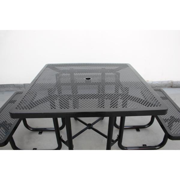 Металлические столы для пикника на открытом воздухе