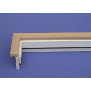 UV-Proof 10ft PVC Decorative Mouldings White Vinyl PVC Mouldings For Home