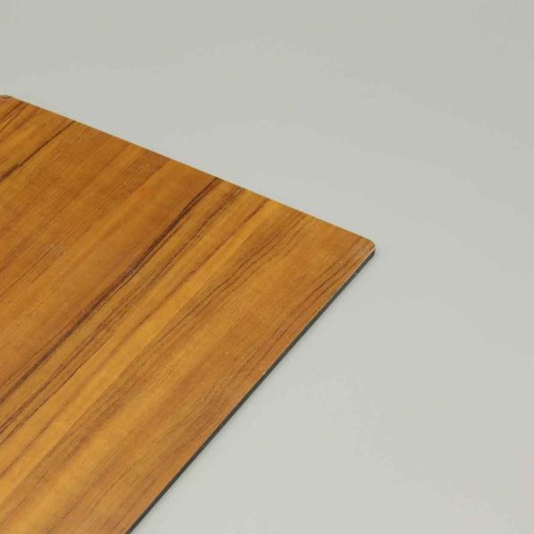 Anti-Scratch Wooden Grain Aluminum Composite Panel for Building Facade Cladding (3mm / 4mm / 5mm)