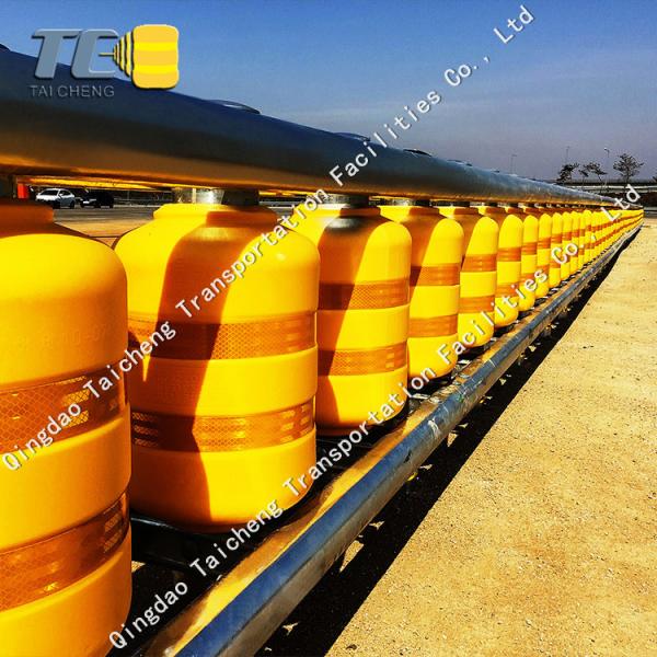 Roadway Safety Rolling Guardrail Barrier with EVA Q345 Material