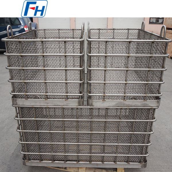 Submerged Arc Welding Basket Heat Treatment Baskets 310S For Vacuum Furnace