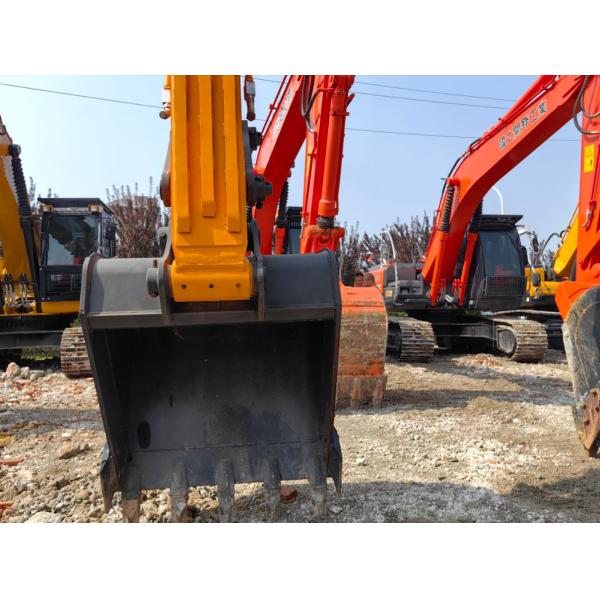 Excavateur Hyundai 220 utilisé de 22T, capacité de seau 1 M3