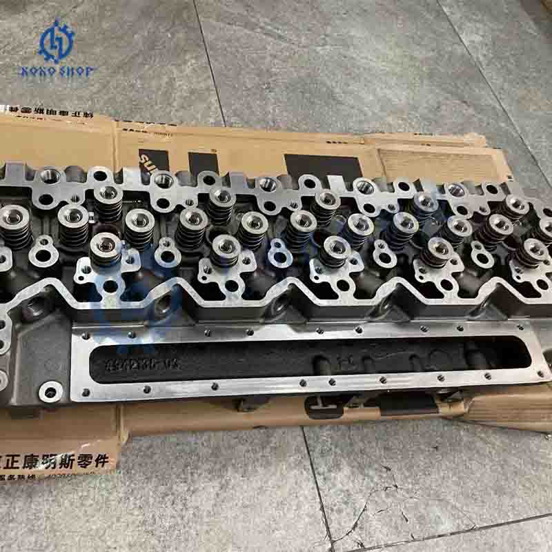 Diesel Engine Part Cummines Cylinder Block 6D114E-3 Engine Cylinder Head Assembly For Excavator Parts