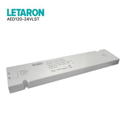 Ultra Slim 120 Watt Led Driver , 24v constant voltage led driver 5000mA