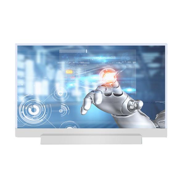 Pantalla digital transparente transparente Android Pantalla digital transparente interactiva