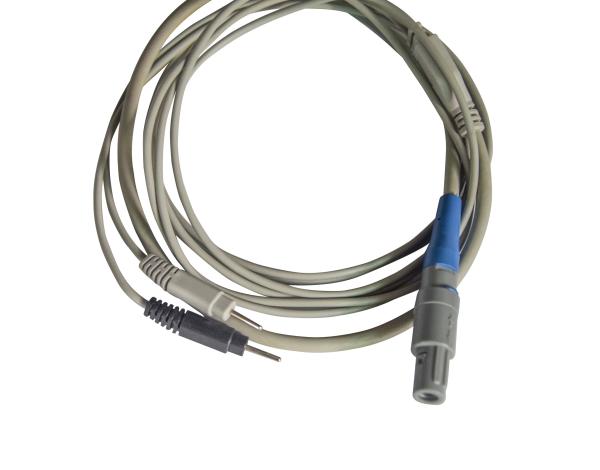 RoHS TPU Medical Device Cables With Plastic Push Pull Connector